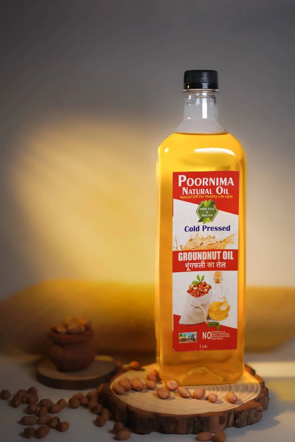 Cold Pressed Groundnut Oil | 1Ltr